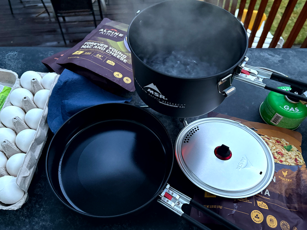 MSR windburn camping stove